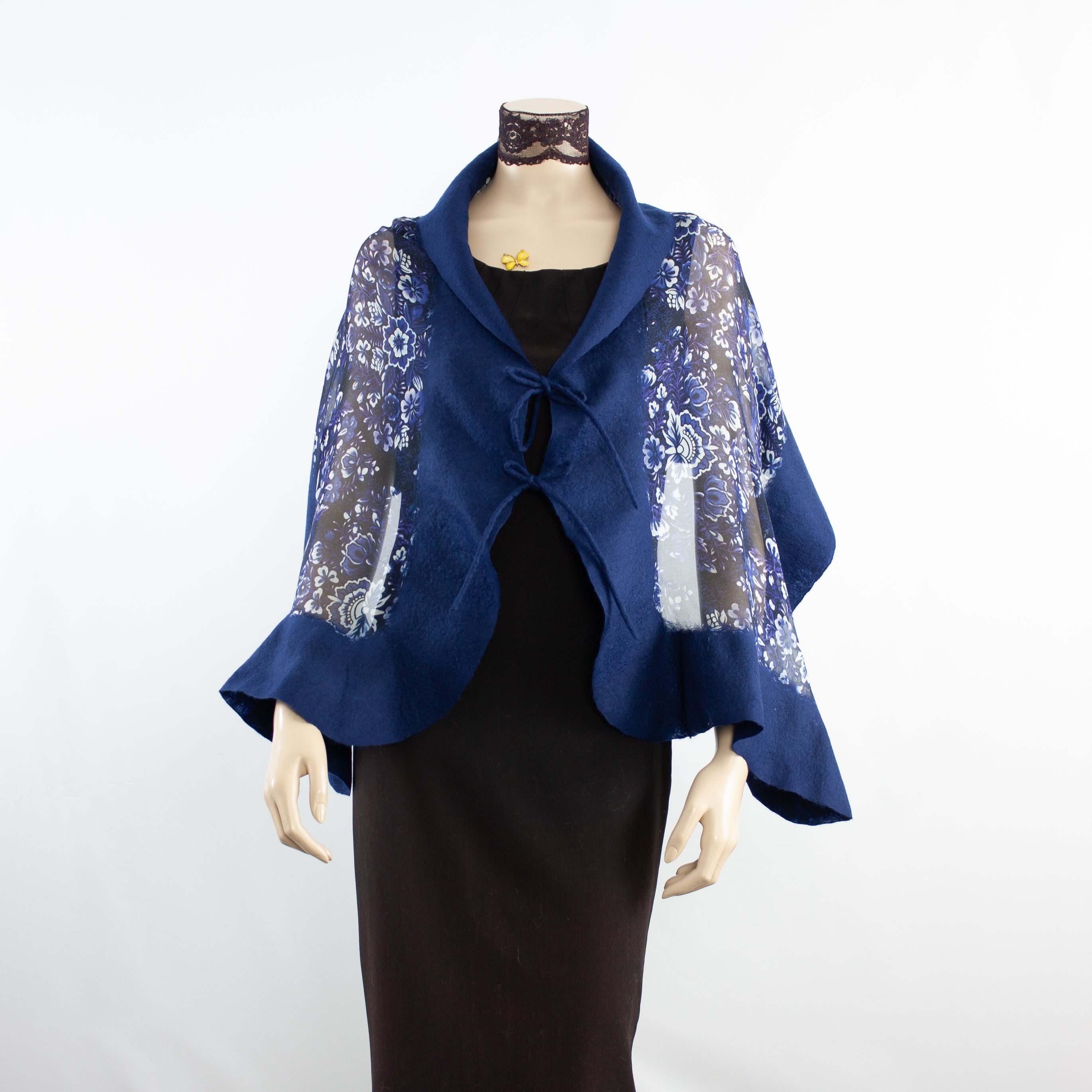 Linked  dandelion scarf #140-73