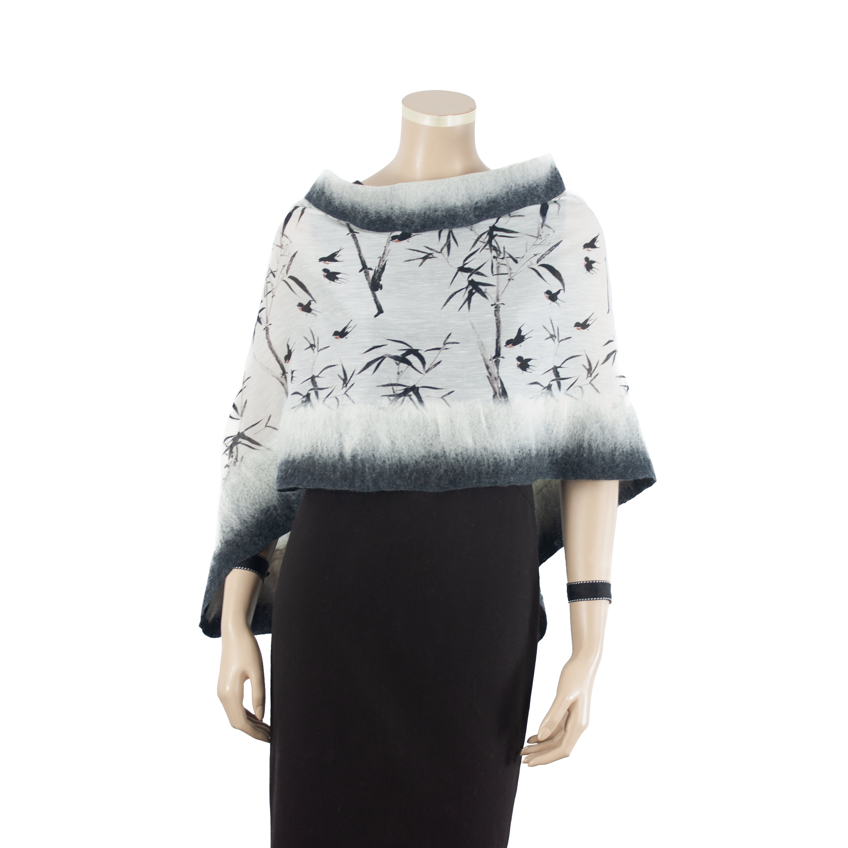 Linked  swallows scarf #140-48