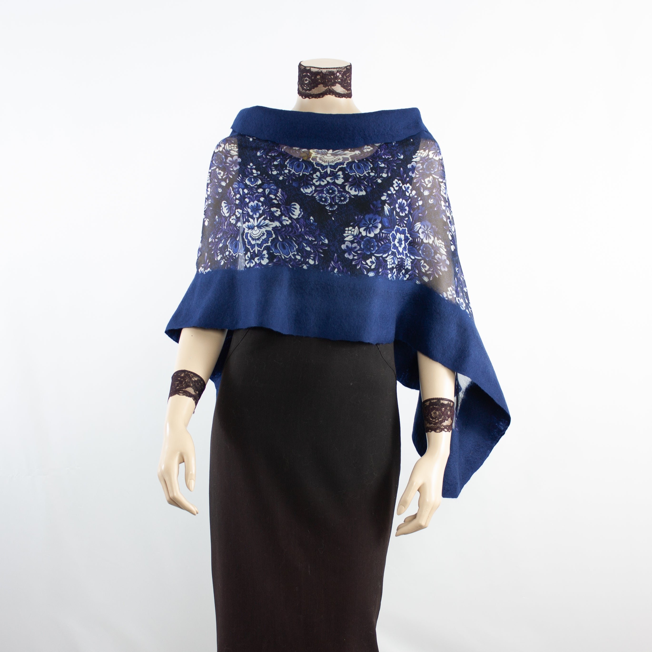 Linked  dandelion scarf #140-73
